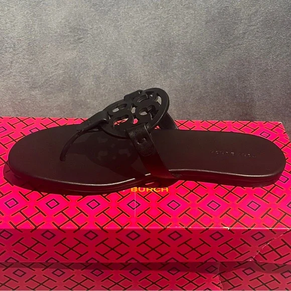 Tory Burch Women’s Miller Sandals Black Size 7 US - Picture 9 of 16
